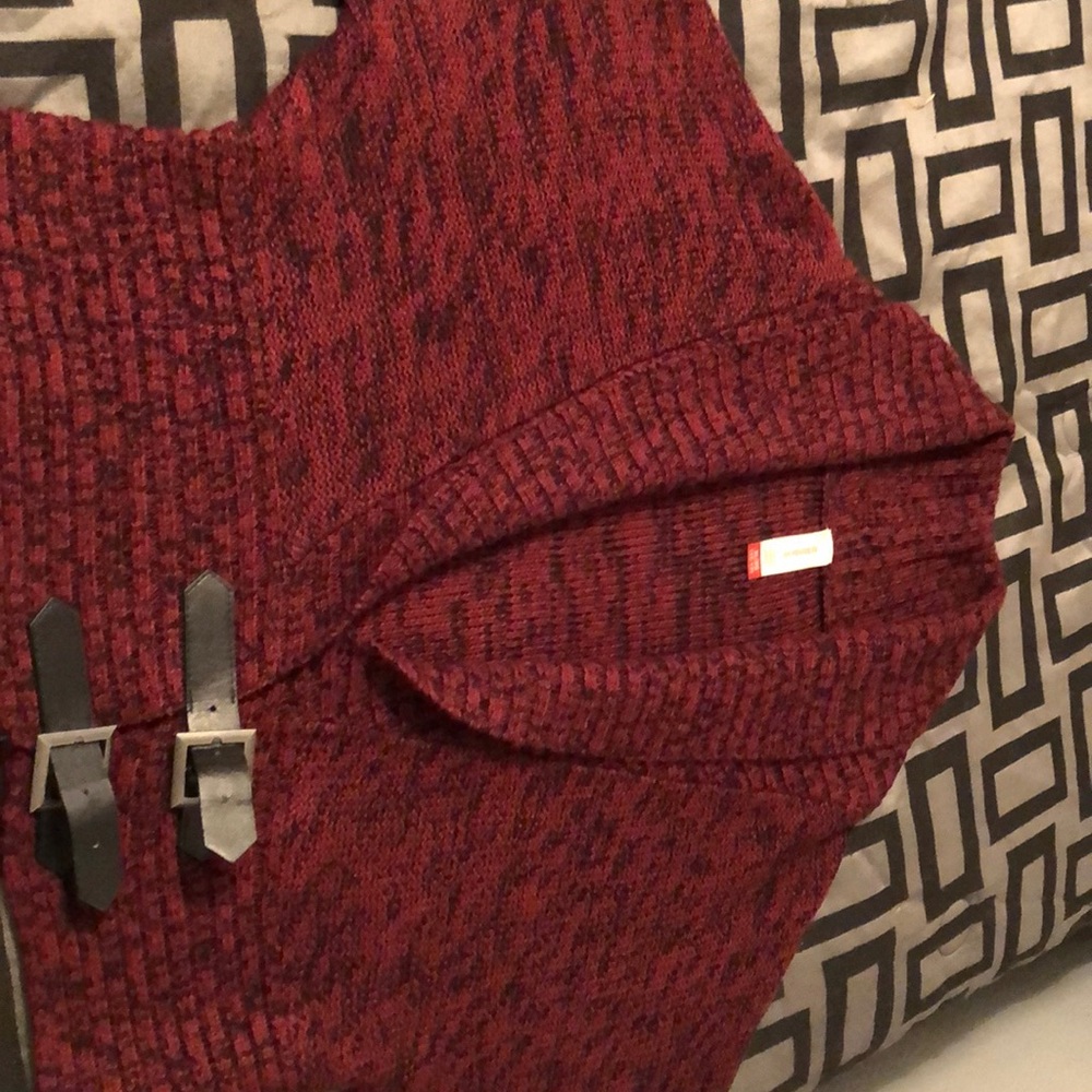 Martin and black high waisted sweater
